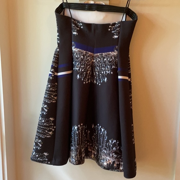 CLOVER CANYON Strapless Jewel A Line Scuba Dress - Picture 4 of 7